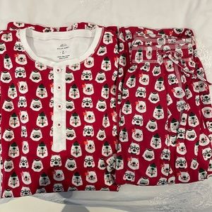 Mens Christmas Roller Rabbit PJ Set